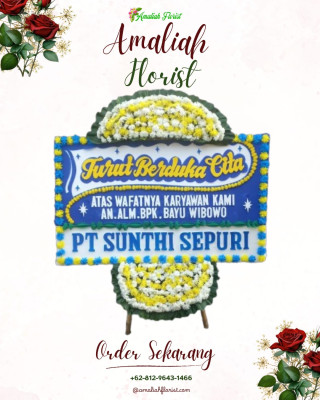 Papan Bunga Duka di Kadudampit